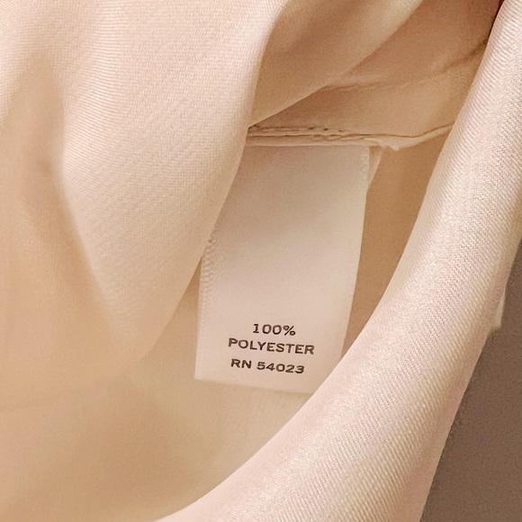 Banana Republic x Mad Men Cream Tie-Neck Blouse 00 - Picture 4 of 4